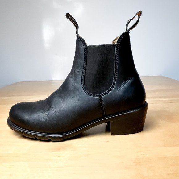 Blundstone Shoes - Blundstone Boots 1671 Women's Series w/ Heel | Black Leather Size US 8.5 EUC